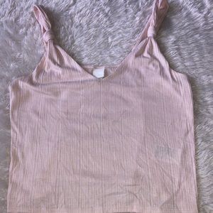 blush tank top